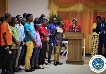 President Weah Launches Paynesville Youth Summit 2022