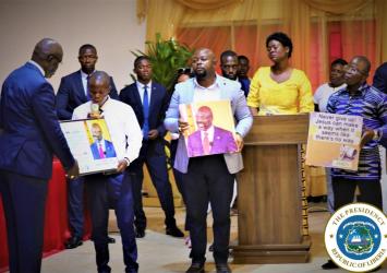 President Weah Launches Paynesville Youth Summit 2022
