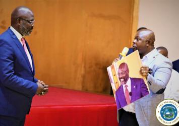 President Weah Launches Paynesville Youth Summit 2022