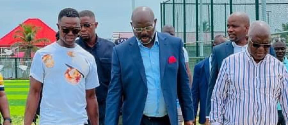President Weah's pic