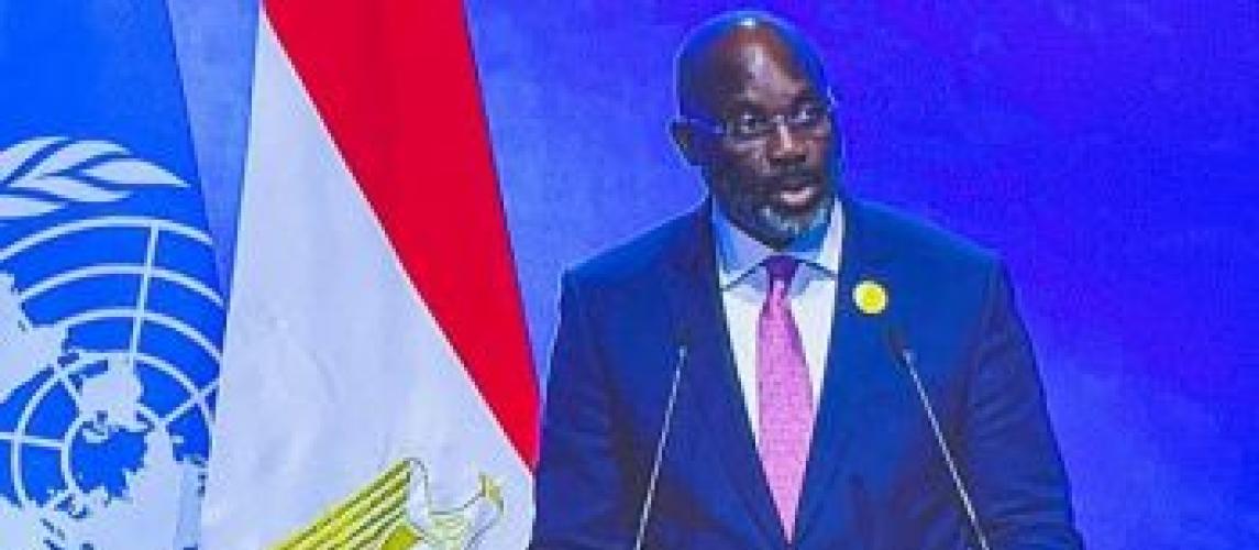 "Imbalance Between High, Low Emitters Still Remains High", President Weah Calls COP27 to Attention
