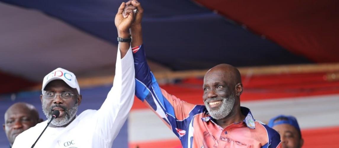 President Weah's pic
