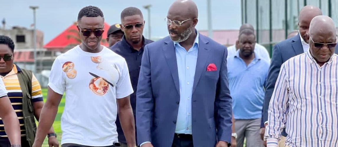 President Weah Tours PHP & Doe Community Projects, Expresses Obsession for Development.
